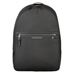 Black Polyester Backpack