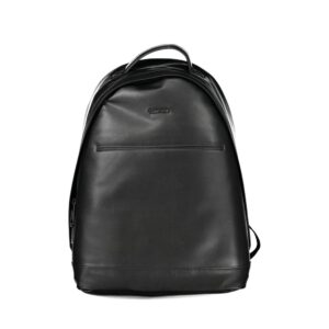 Black Polyester Backpack