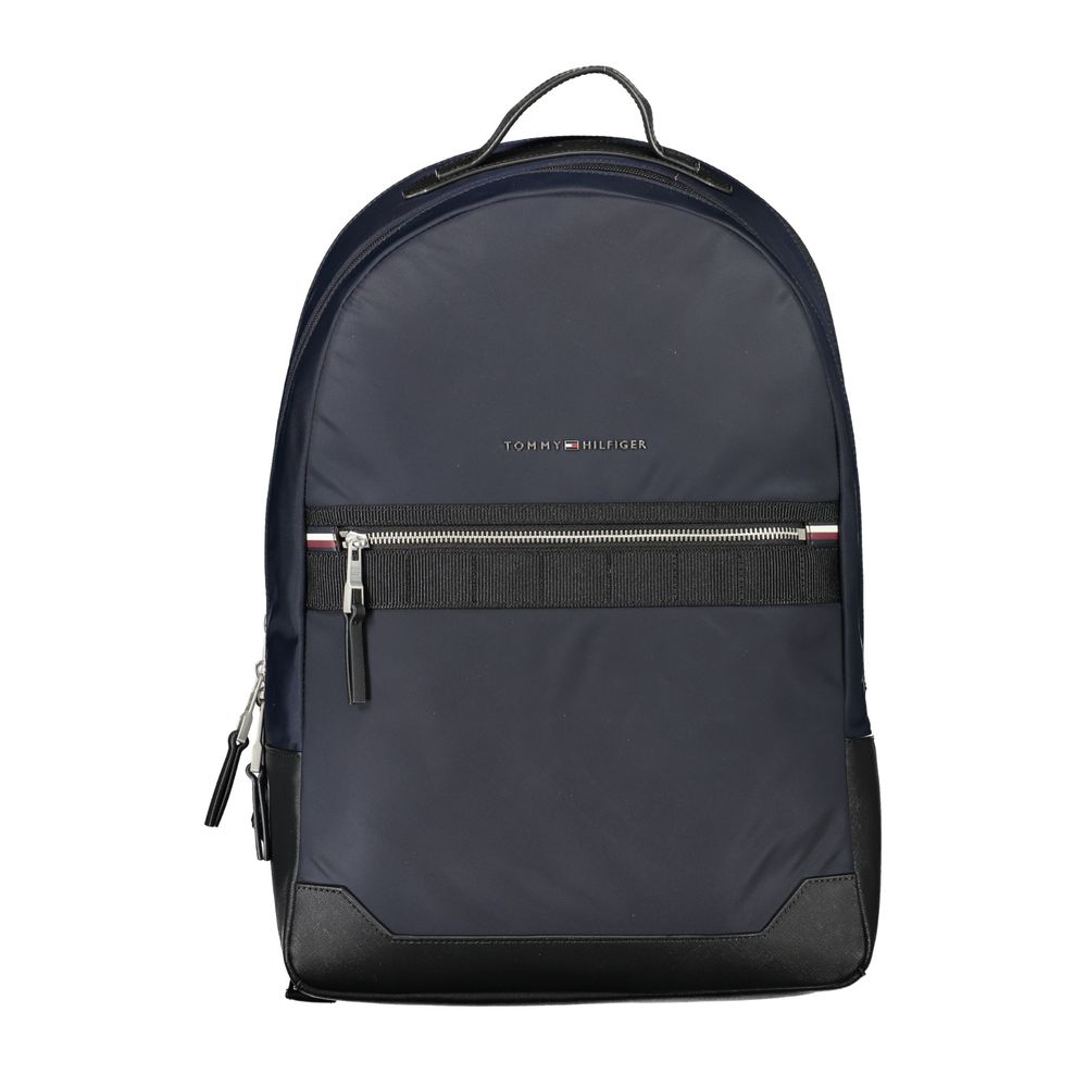 Tommy Hilfiger - Blue Polyester Men Backpack
