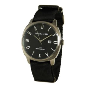 Black Nylon Dress Watch