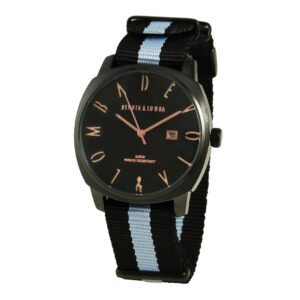 Black Nylon Bracelet Watch