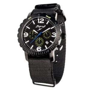 Black Rubber Sport Watch