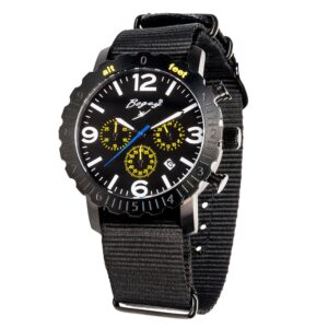 Black Rubber Sport Watch