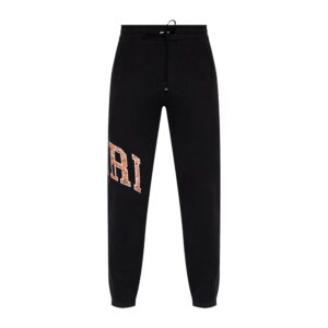 Black Cotton Joggers (Workout Pants)