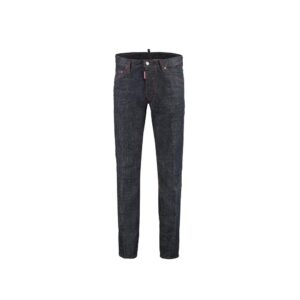Blue Cotton Skinny Jeans