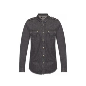 Black Denim Shirt