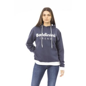 Navy Blue Cotton Sweatshirt