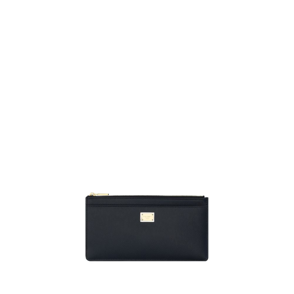 Dolce & Gabbana - Black Calf Leather Bos Taurus Wallet