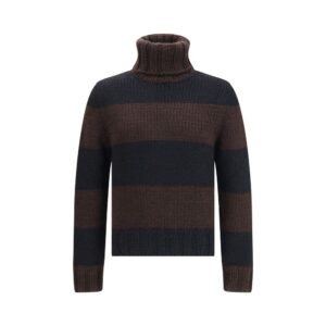 Brown Wool Turtleneck