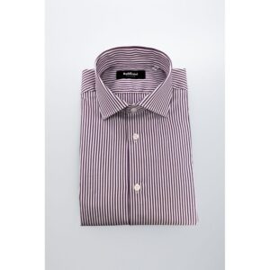 Purple Cotton Men Shirt