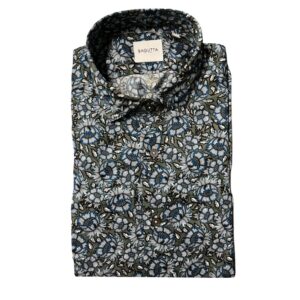 Multicolor Cotton Men's Shirt