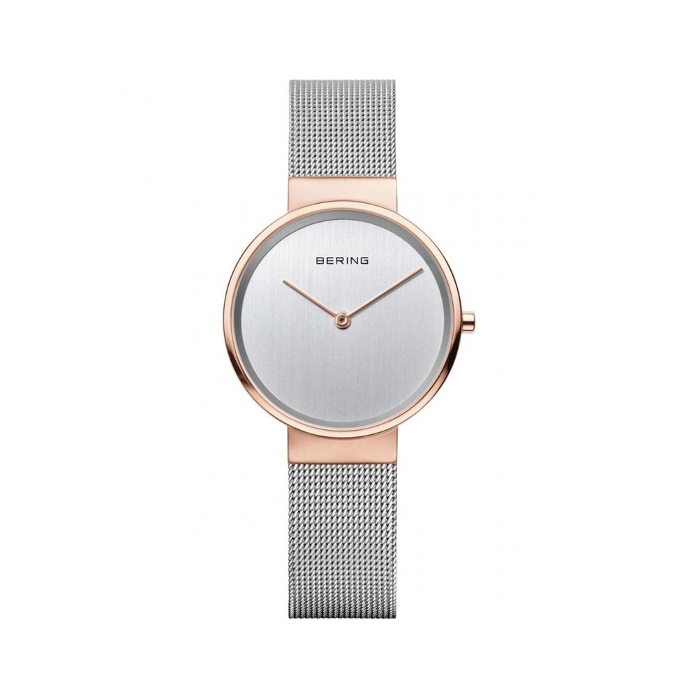 BERING - Silver Stainless Steel Dress Watch