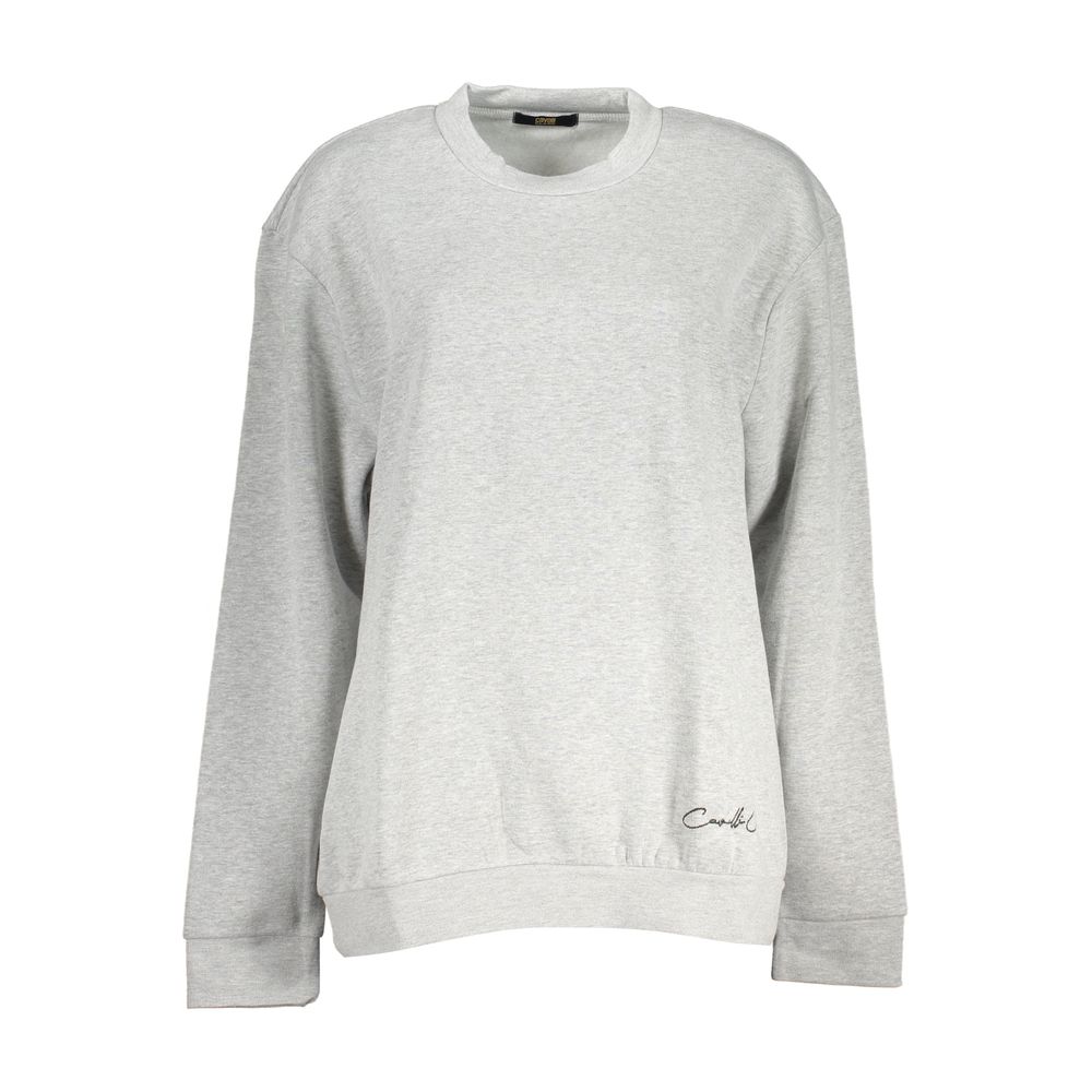 Cavalli Class - Grigio Polyester Women Sweatshirt