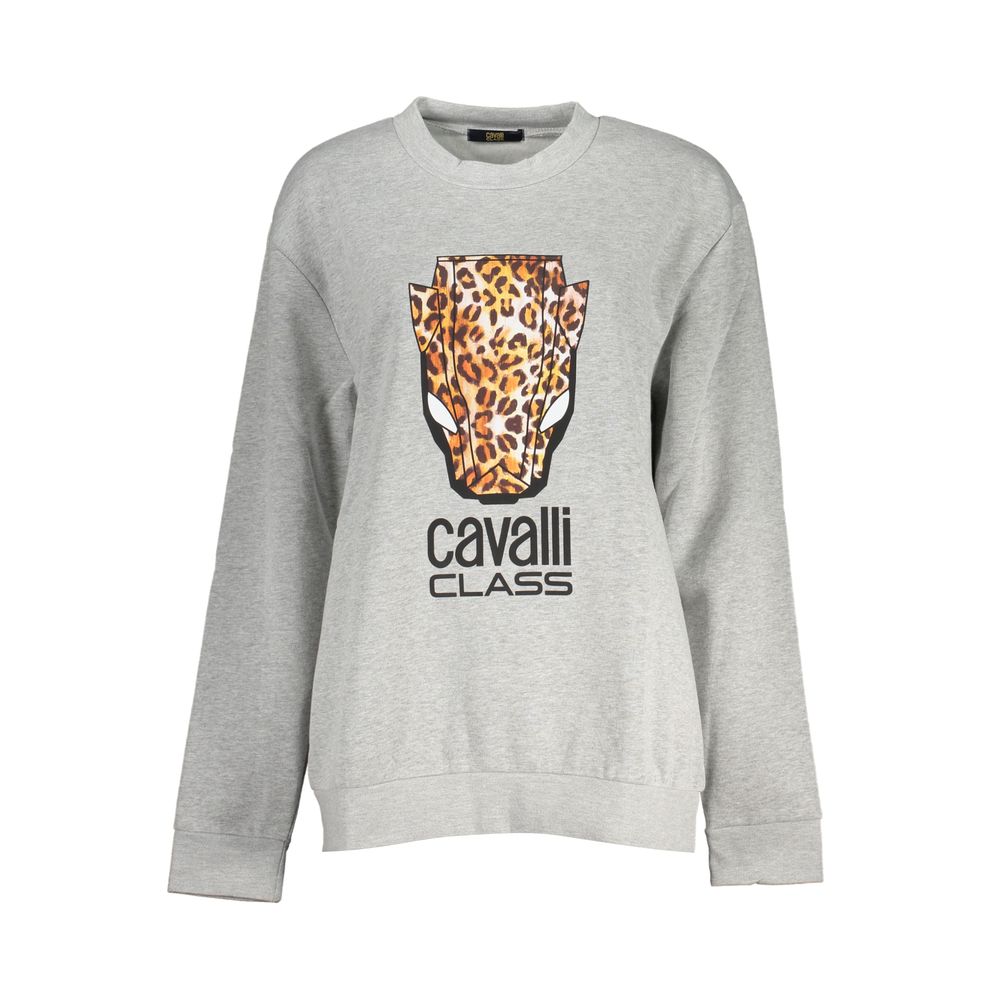 Cavalli Class - Grigio Polyester Women Sweatshirt