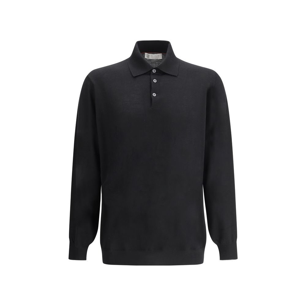 Brunello Cucinelli - Black Cashmere Dress Shirt