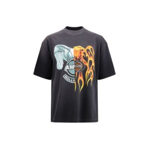 Black Cotton T-Shirt