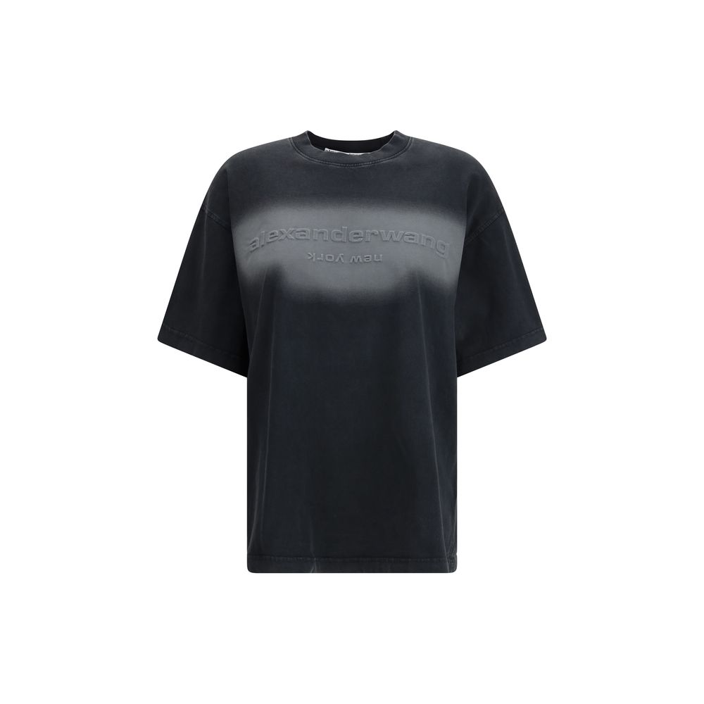 Alexander Wang - Black Cotton T-Shirt