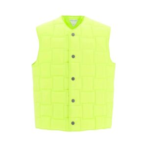 Bicolor Polyamide Sleveless Jacket