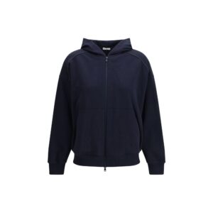 Blue Cotton Sweatshirt