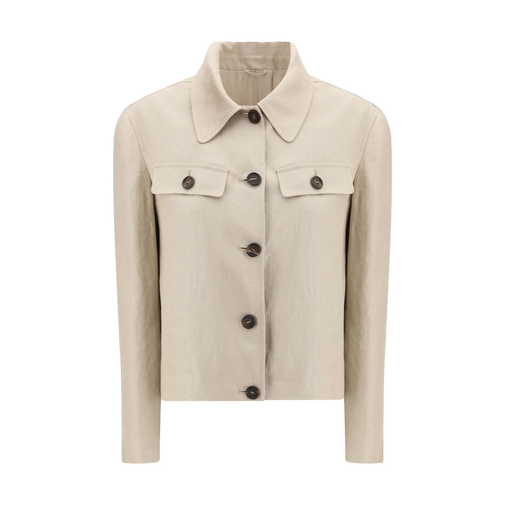 Brunello Cucinelli - Beige Linen Clothing