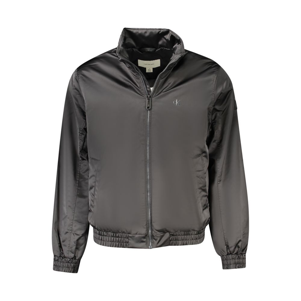 Calvin Klein - Black Polyester Bomber