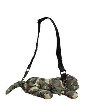 Multicolor Camouflage Animal Silhouette Waist Borse Bag
