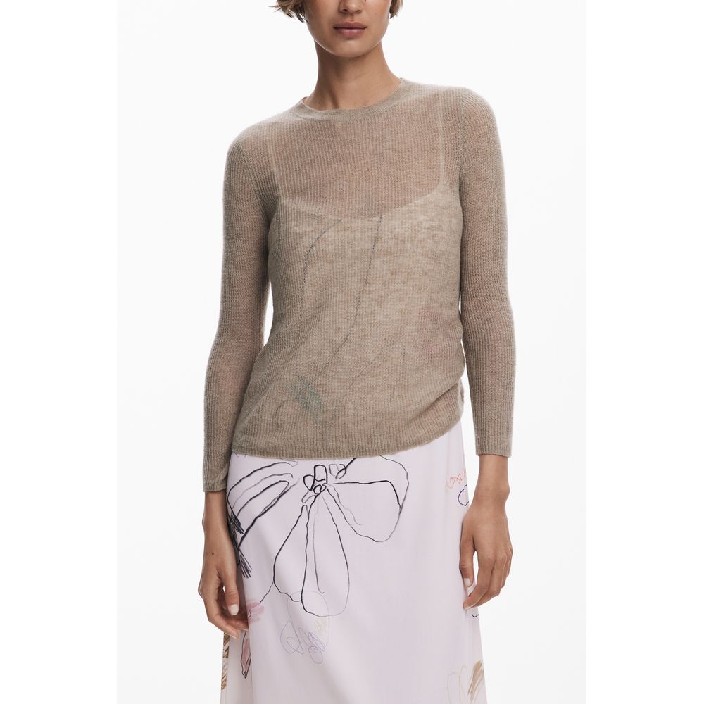 Desigual - White Polyester Women’s Long Dress