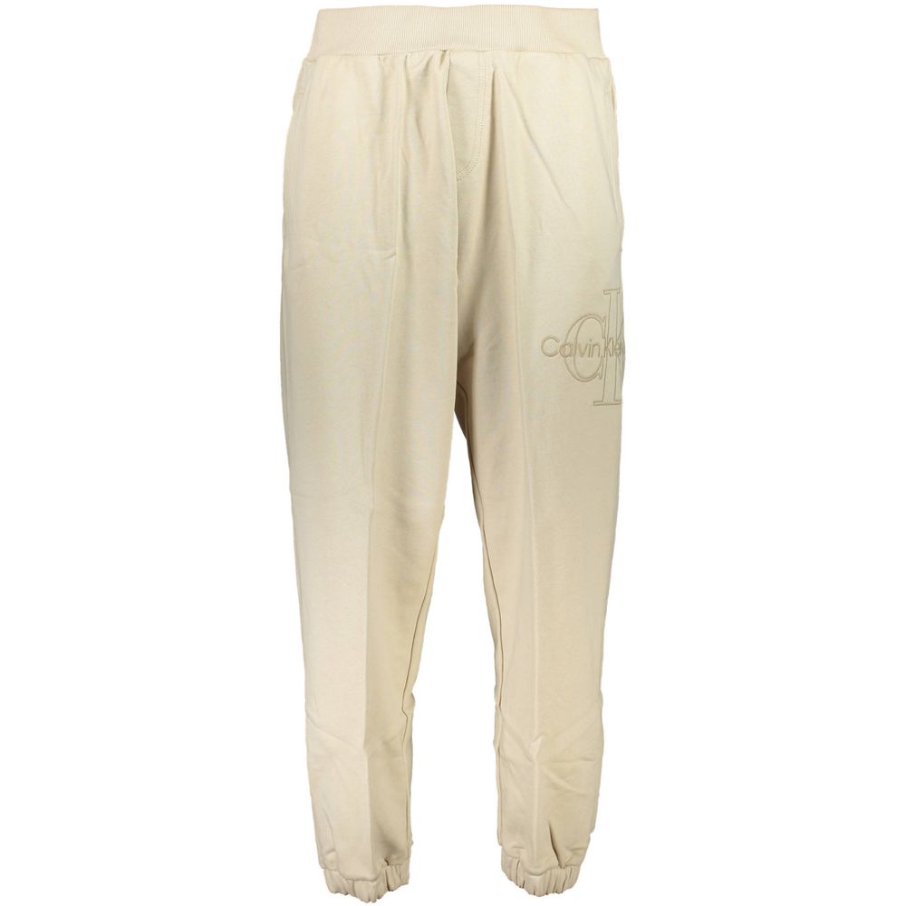 Calvin Klein - Beige Cotton Men’s Sweatpant