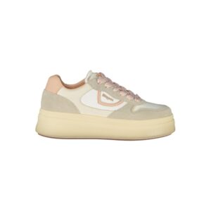 Bianco Polyurethane Women Sneaker