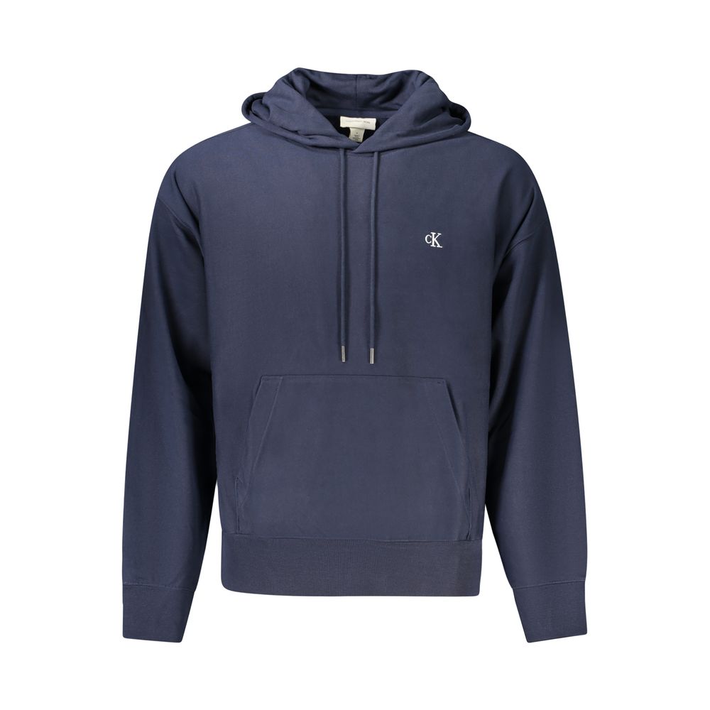 Calvin Klein - Blue Cotton Sweatshirt