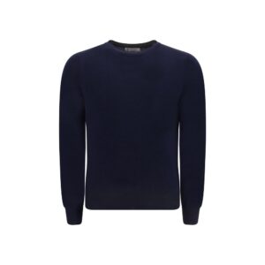 Blue Fleece Wool Sweatshirt