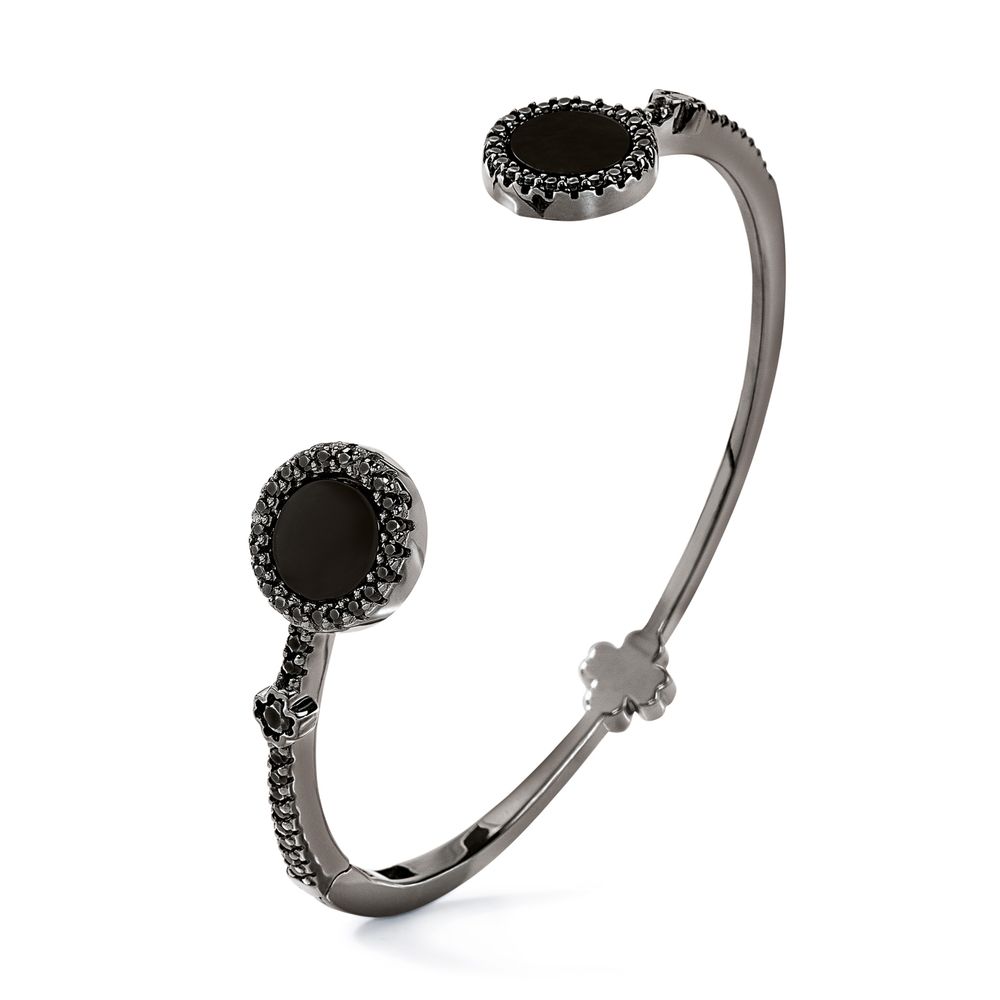 Folli Follie - Black Silver Bracelet