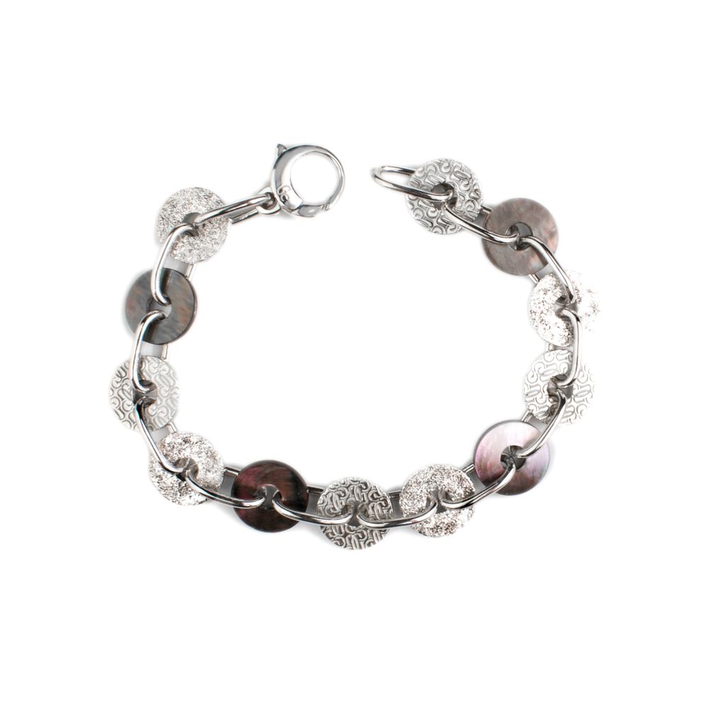 GC - Silver Stainless Steel Bracelet