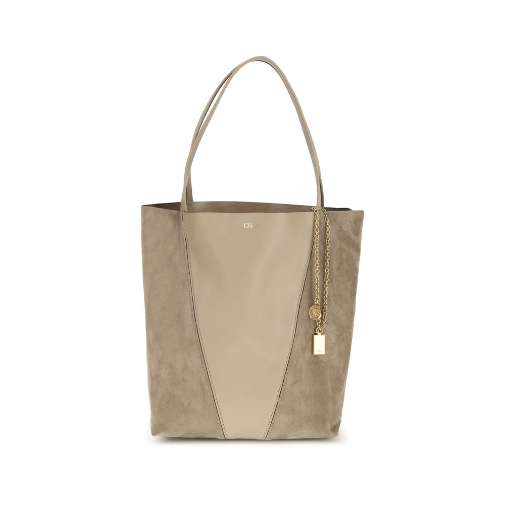 Chloé - Beige Leather Shoulder Bag