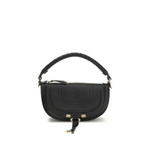 Black Calf Leather Bos Taurus Shoulder Bag