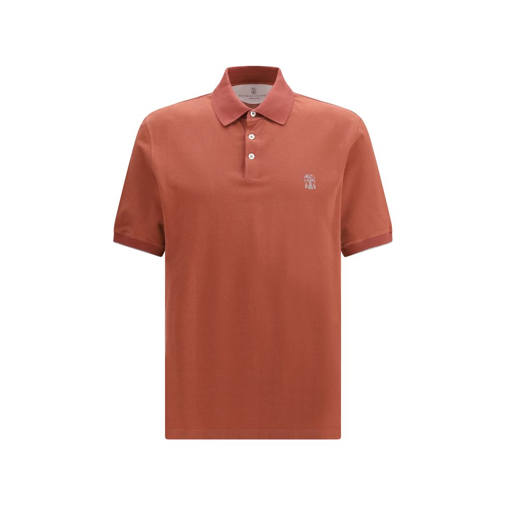 Brunello Cucinelli - Multicolor Cotton Polo Shirt