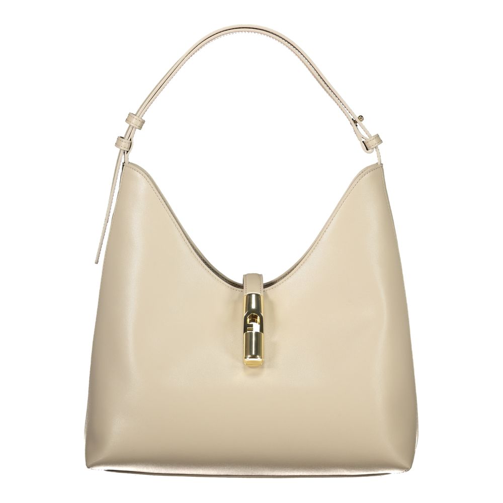 Furla - Beige Leather Women Handbag