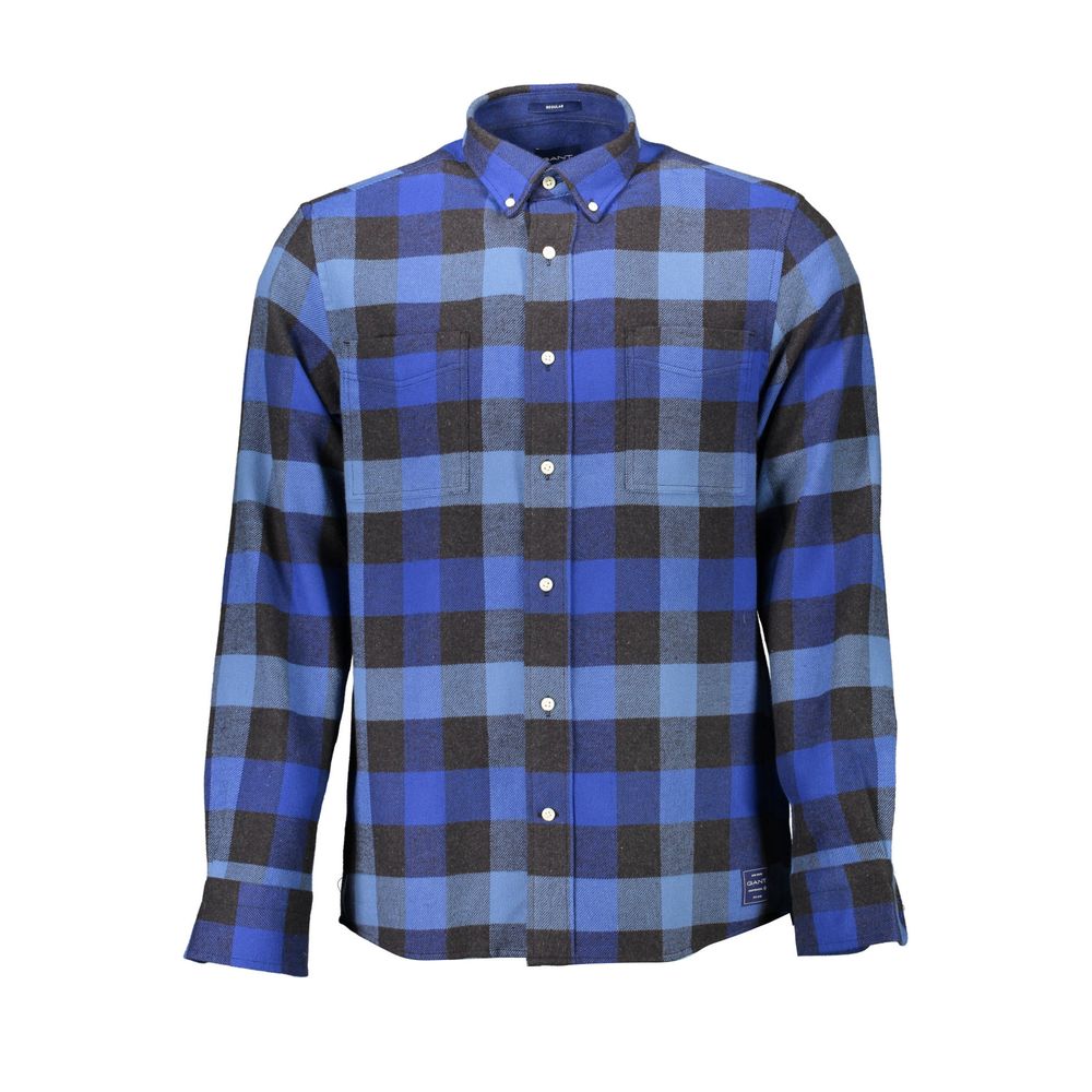 Gant - Blue Cotton Men’s Shirt