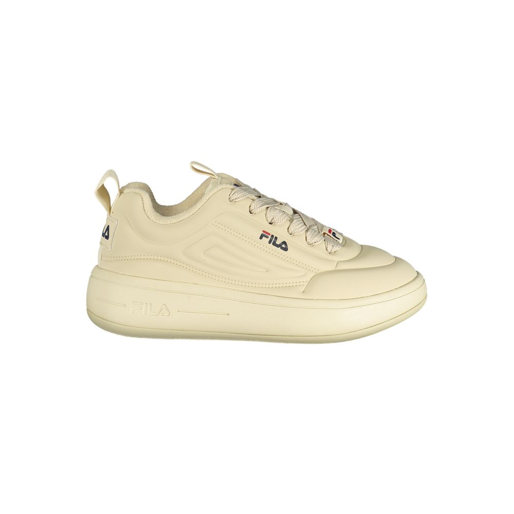 Fila - Beige Polyester Women Sneaker