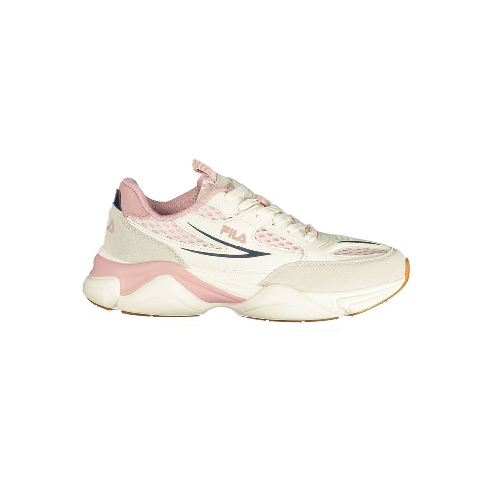 Fila - Bianco Poliestere Women Sneaker