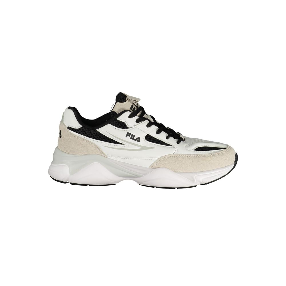 Fila - White Polyurethane Men Sneaker