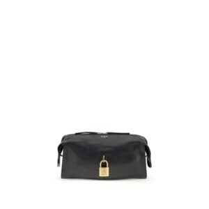 Black Calf Leather Bos Taurus Shoulder Bag