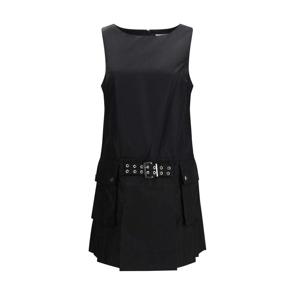 Ganni - Black Recycled Polyamide Casual Dress