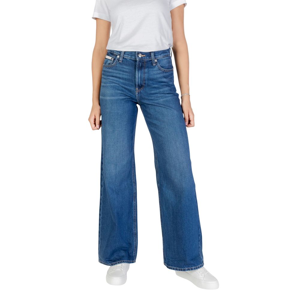 Calvin Klein Jeans - Blue Cotton Boyfriend Jeans