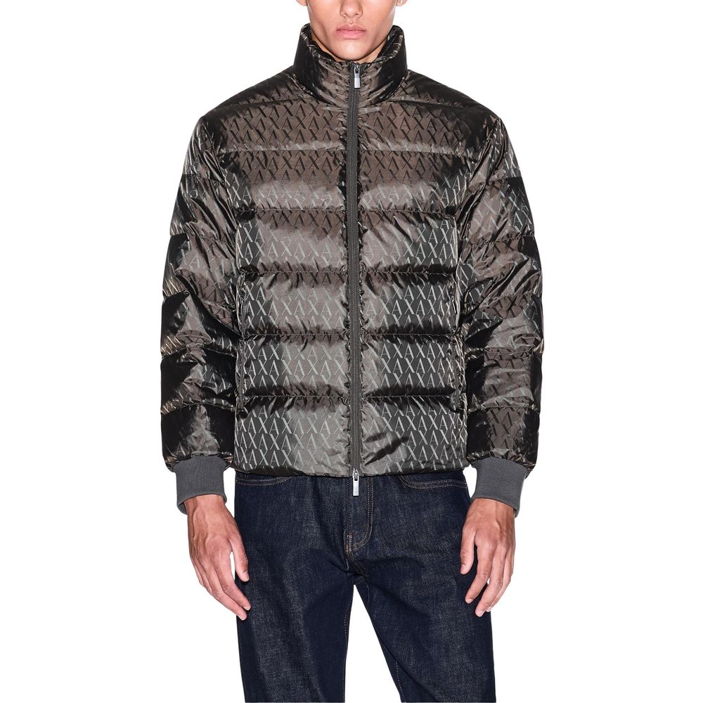 Armani Exchange - Green Polyamide Coat
