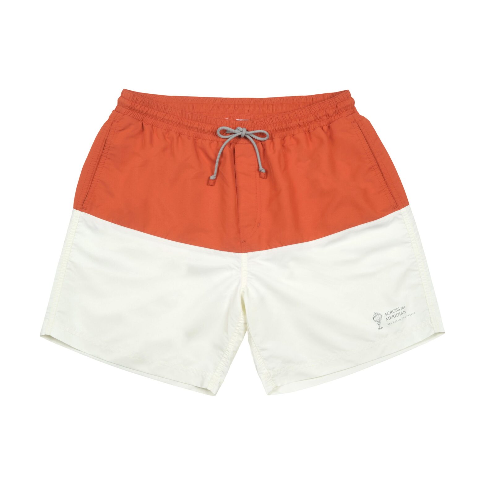 Brunello Cucinelli - Orange Polyester Shorts