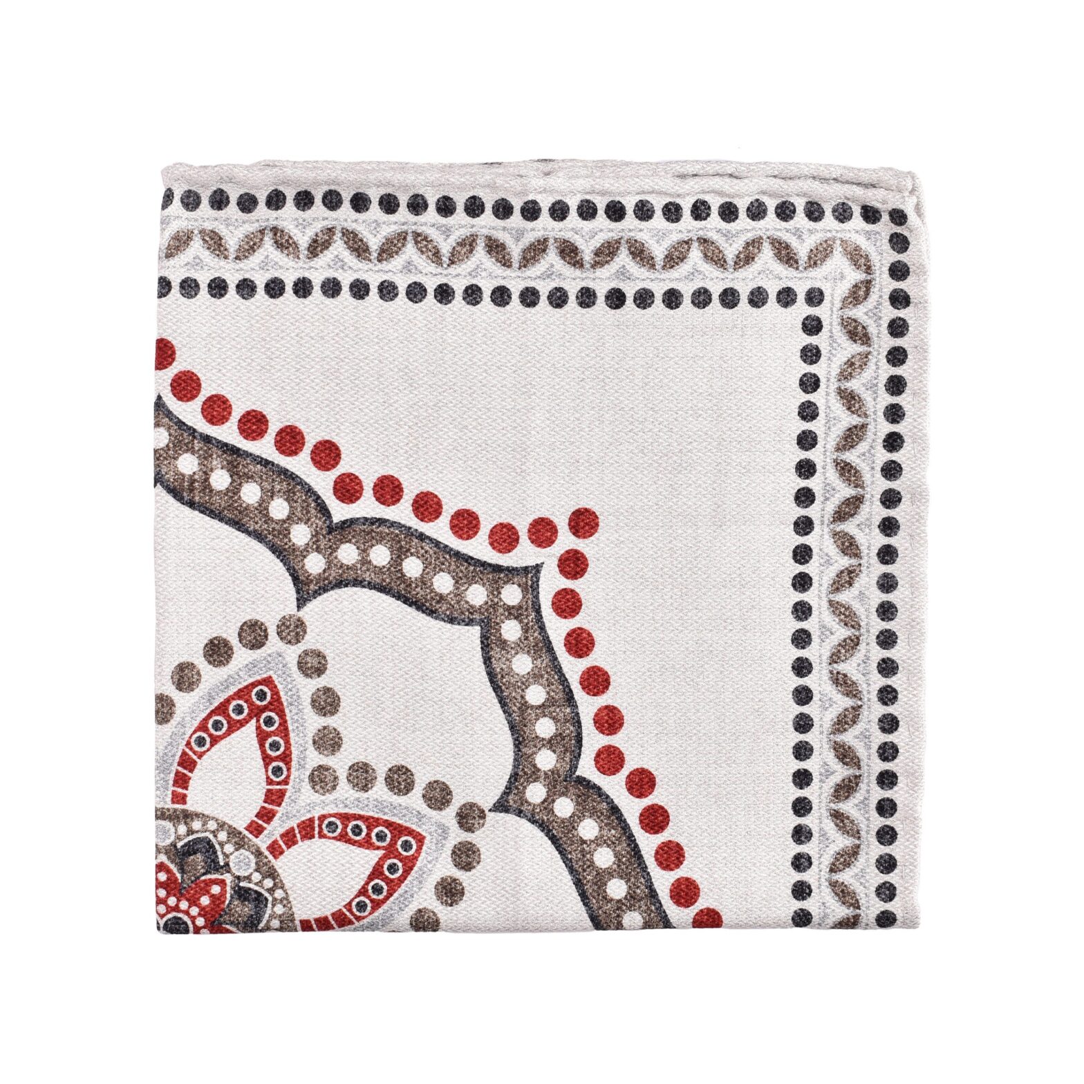 Brunello Cucinelli - Bicolor Silk Pocket Square