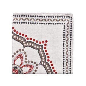 Bicolor Silk Pocket Square