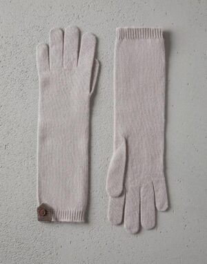 Bicolor Cashmere Gloves