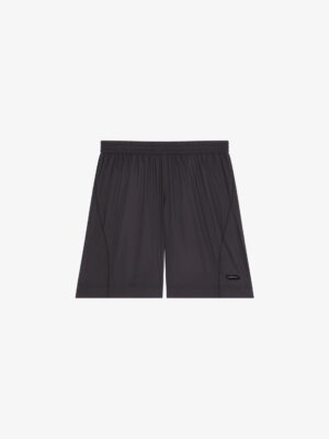 Black Fibres Shorts